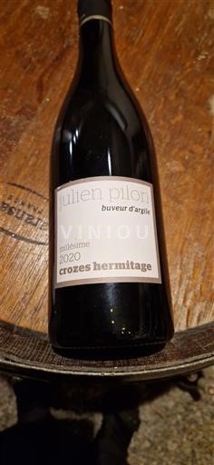 Vale do Ródano Crozes-Hermitage Julien Pilon Buveur d'argile 2020