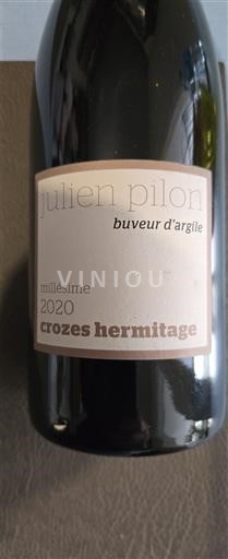 Rhône Valley Crozes-Hermitage Julien Pilon Buveur d'argile 2020