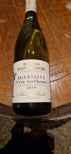 Bourgondië Meursault Premier Cru Domaine Saint Fiacre 1er Cru - Les Charmes 2019