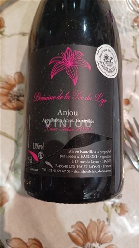 Loire-dalen Anjou Domaine La Fée du Lys Selene 2020