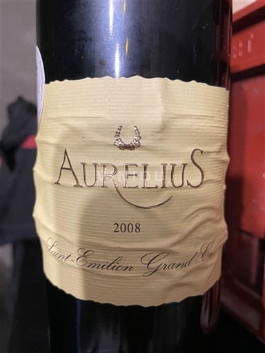 Bordeaux Saint-Émilion Grand Cru Grand Cru Aurelius 2008