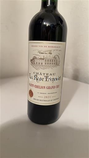 Bordeaux Saint-Émilion Grand Cru Château La Rose Trimoulet 2021