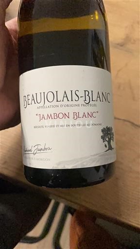 Beaujolais Không được chỉ định Domaine Jambon Jambon Blanc 2021