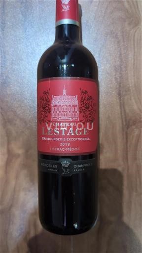 Burdeos Listrac-Médoc Cru Bourgeois Exceptionnel Château Lestage 2018