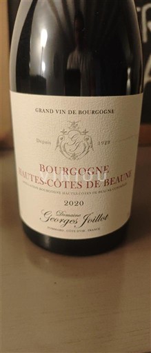 Bourgogne Hautes Côtes de Beaune Domaine Georges Guillemot 2020