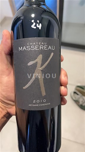 Bordeaux Graves Château Massereau K 2010