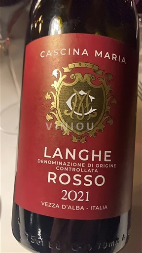 Piemonte Langhe Cascina Maria 2021