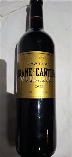Burdeos Margaux Grand Cru Château Brane-Cantenac 2012