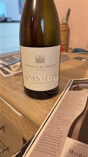 Thung lũng sông Loire Savennières Château Breuil 2022