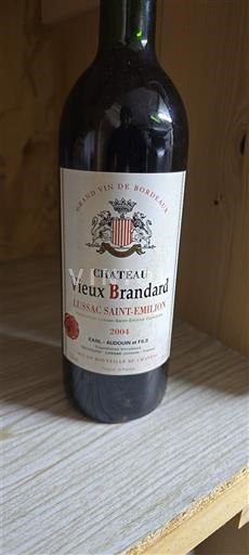 Bordeaux Lussac-saint-émilion Château Vieux Brandard 2004