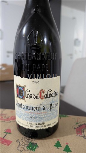 Rhônen laakso Châteauneuf-du-Pape Famille Mayard Clos du Calvaire 2020