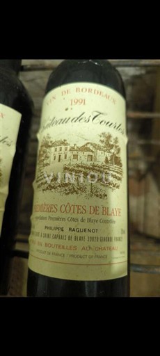 Bordeaux Unspecified Château Les Chaumes 1991