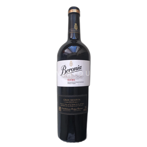 La Rioja Rioja Beronia Gran Reserva 2010