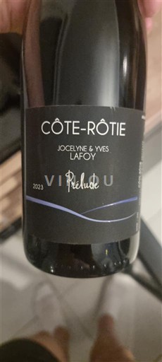 Vallée du Rhône Côte-rôtie Jocelyne & Yves Lafoy Prélude 2023