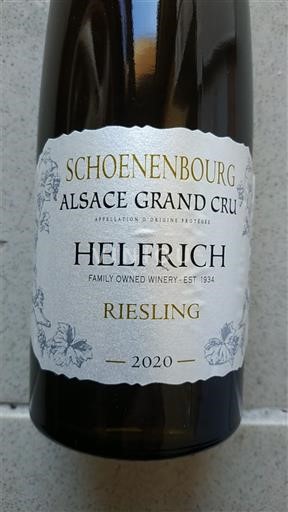 Alsace Ikke specificeret Grand Cru Helfrich 2020