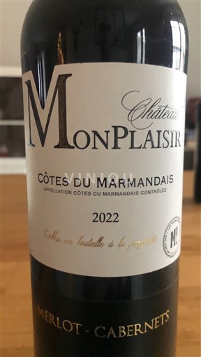 Tây Nam Côtes-du-marmandais Château Mon Plaisir 2022