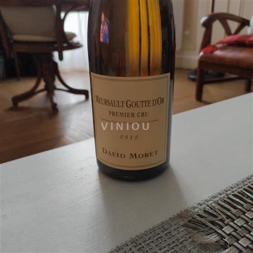 Bourgondië Meursault Premier Cru David Moret Meursault Goutte d'Or 2012