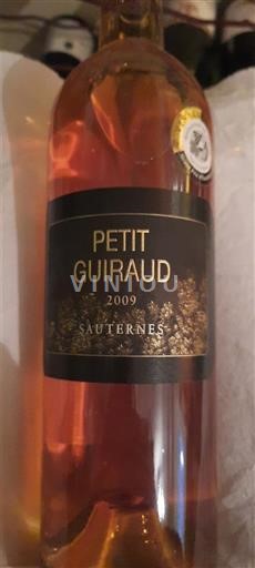 Bordéus Sauternes Château Guiraud Petit Guiraud 2009