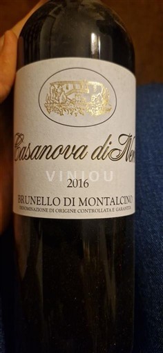 Toscana Brunello di Montalcino. Casanova di Neri 2016