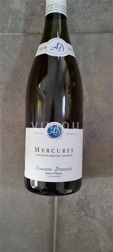 Borgogna Mercurey Domaine Dureault 2020
