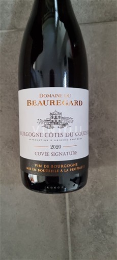 Borgoña No especificado Domaine Beauregard Signature 2020