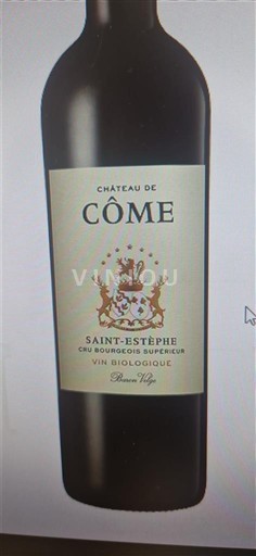 Bordeaux Saint-Estèphe Château Côme 2020