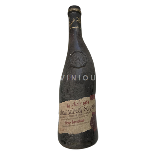 Rhônetal Châteauneuf-du-Pape Père Anselme La Fiole 1989