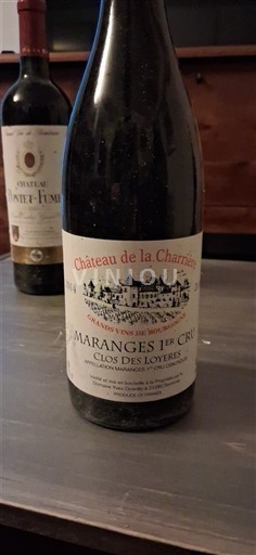 Borgogna Maranges Premier Cru Château La Charrière Clos des Loyères 2014