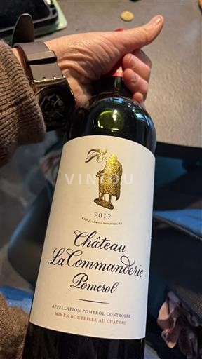 Bordeaux Pomerol Château La Commanderie 2017