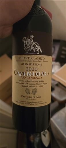 Toscana Không được chỉ định Castello di Ama San Lorenzo 2020