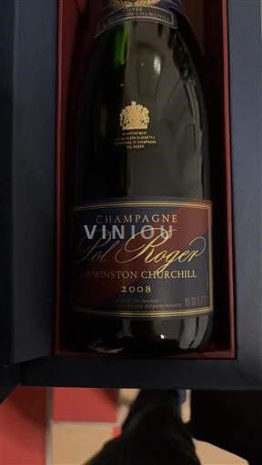 Šampanja Šampanjec Pol Roger Sir Winston Churchill 2008
