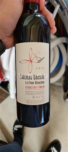 Bordeaux Lussac-Saint-Émilion Château Bonnin La Fleur Blanchon 2015