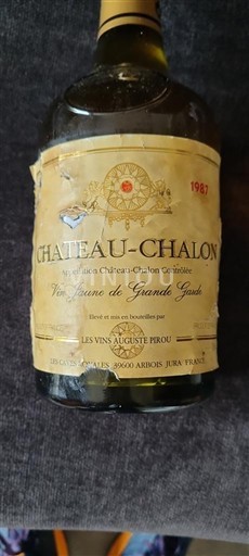 Jura Château-chalon Les Vins Auguste Pirou Vin Jaune de Grande Garde 1987
