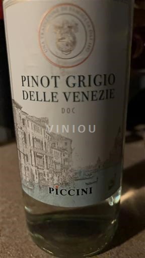 Wines of Veneto Delle Venezie Piccini Non-Vintage