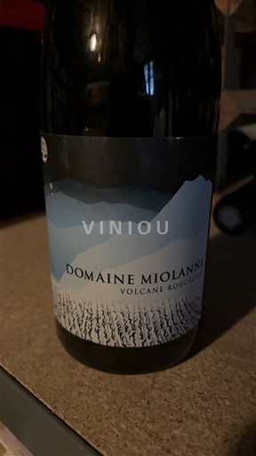 Thung lũng sông Loire Côtes-d'auvergne Domaine Miolanne Volcane Rouge Không niên vụ