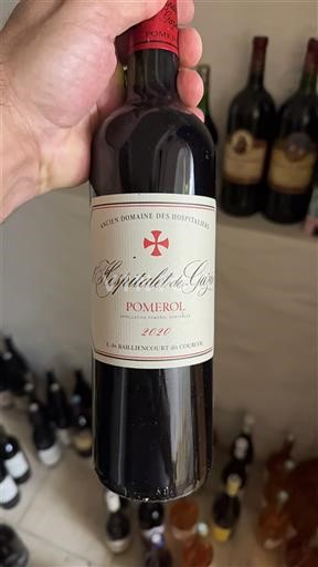 Bordéus Pomerol Hospitalet de Gazin 2020