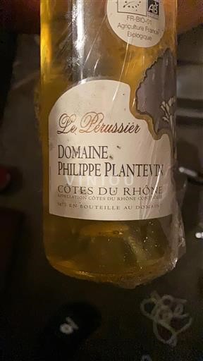 Údolí Rhôny Côtes-du-Rhône Domaine Philippe Plantevin Le Péroussier 2023