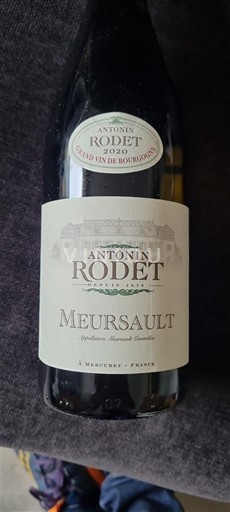Bourgondië Meursault Antonin Rodet 2020