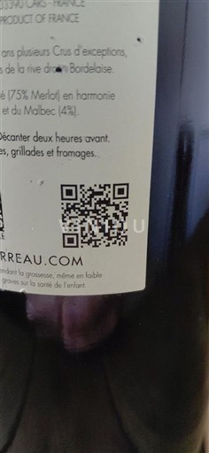 Bordeaux Bayle-Carreau Ikke årgangsbestemt