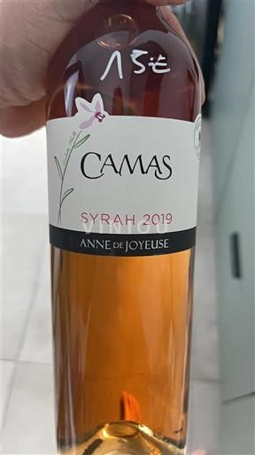 Languedoc và Roussillon Vùng đất Oc Anne de Joyeuse Camas Syrah 2019