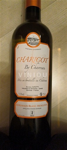 Bordeaux Nespecifikováno Château Charreau Charicot By Charreau Neročník