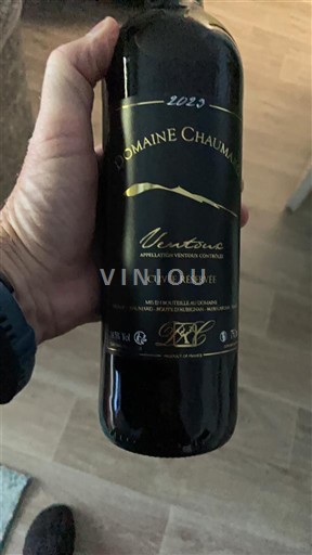 Rhônen laakso Ventoux Domaine Chaume Réserve 2023