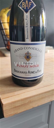 Burgundsko Bouchard Aîné & Fils Grand Conseiller Réserve Pinot Noir Neročník