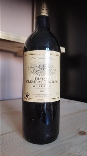 Sudoeste Gaillac Château Clément Termes 1998