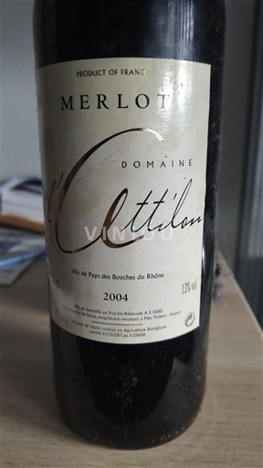 Provence Määrittelemätön Domaine Ottilian Merlot 2004