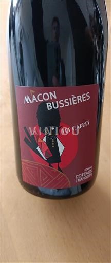 Burgundija Mâcon in Mâcon-villages Coteaux des Margots Les Gardes Neleten.