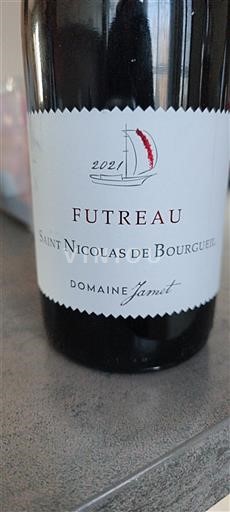 Údolí Loiry Saint-Nicolas-De-Bourgueil Domaine Jamet Futreau 2021