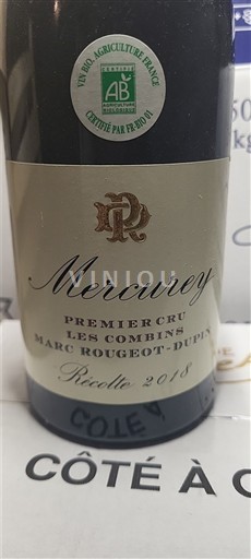 Bourgogne Mercurey Premier Cru Marc Rougeot-Dupin Les Combins 2018