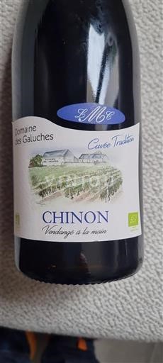 Loiren laakso Chinon Domaine Des Galuches Tradition 2019