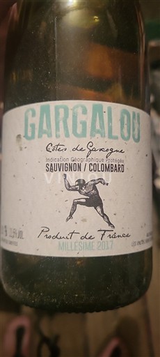 Jihozápad Côtes de Gascogne Gargalou 2017